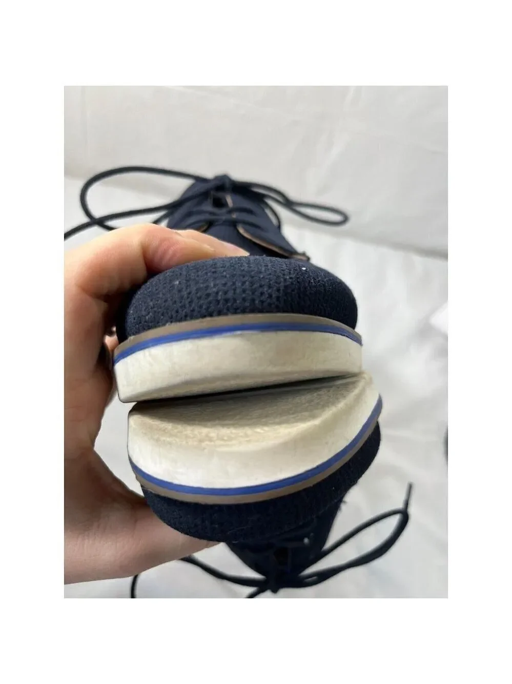 Madden Suede Oxford Shoes Men Size  8 blue